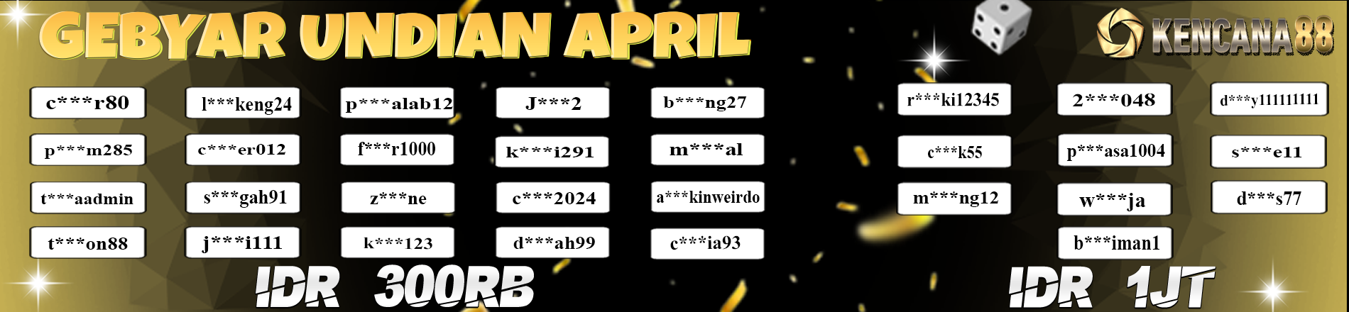 GEBYAR APRIL Kencana88